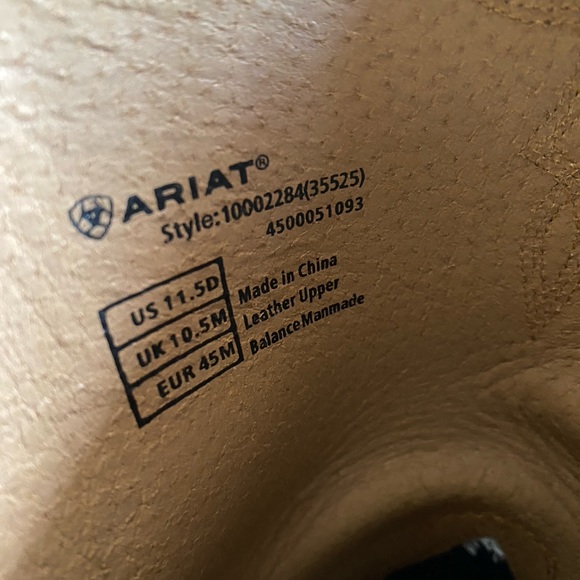 Ariat Men’s Heritage Roper Western Boots - Round Toe, size 11.5D - Picture 3 of 9